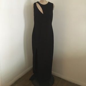 Aiden Mattox Black Evening Gown